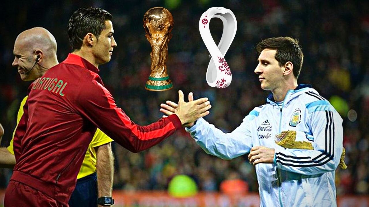Cristiano Ronaldo y Lionel Messi podrían enfrentarse en el Mundial de Qatar 2022