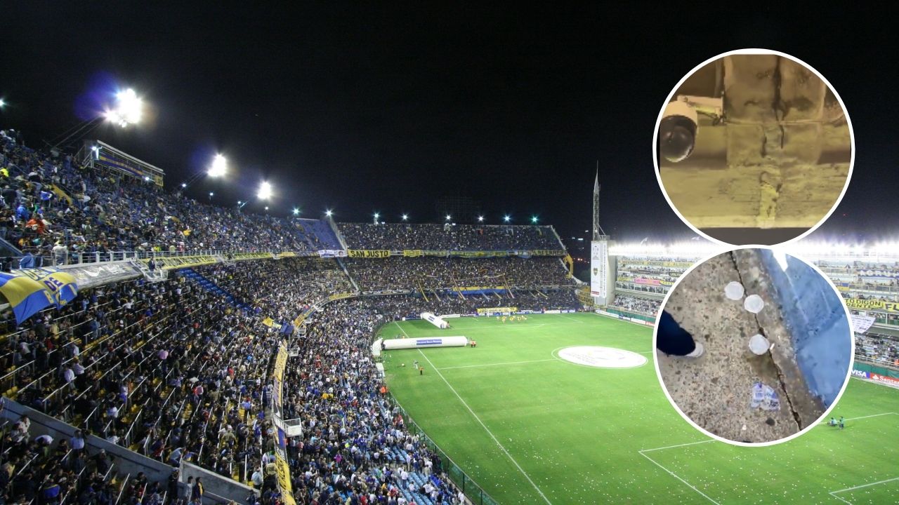 Estadio de Boca Juniors 'padece' el mismo problema que el estadio Nacional Chelato Uclés