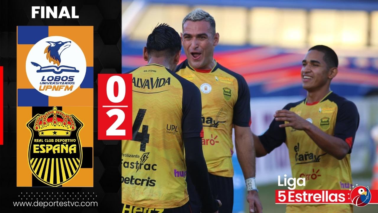 Real España consigue un nuevo triunfo ante Lobos UPN y arrebata la cima de la tabla