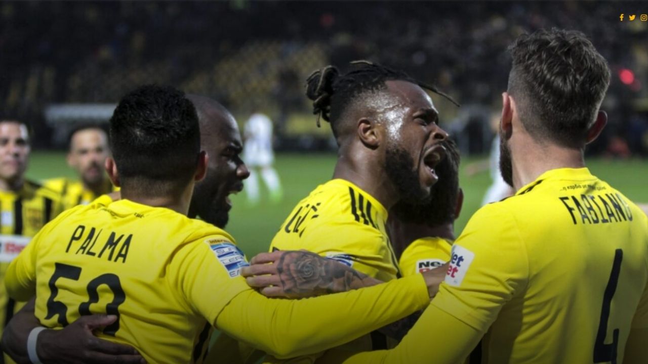 Luis Palma volvió a aparecer con el Aris en los play-off de la Superliga de Grecia