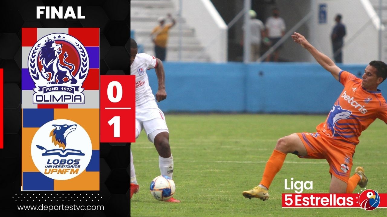 Olimpia tropezó ante Lobos UPN y pierde la oportunidad de ser el líder del torneo