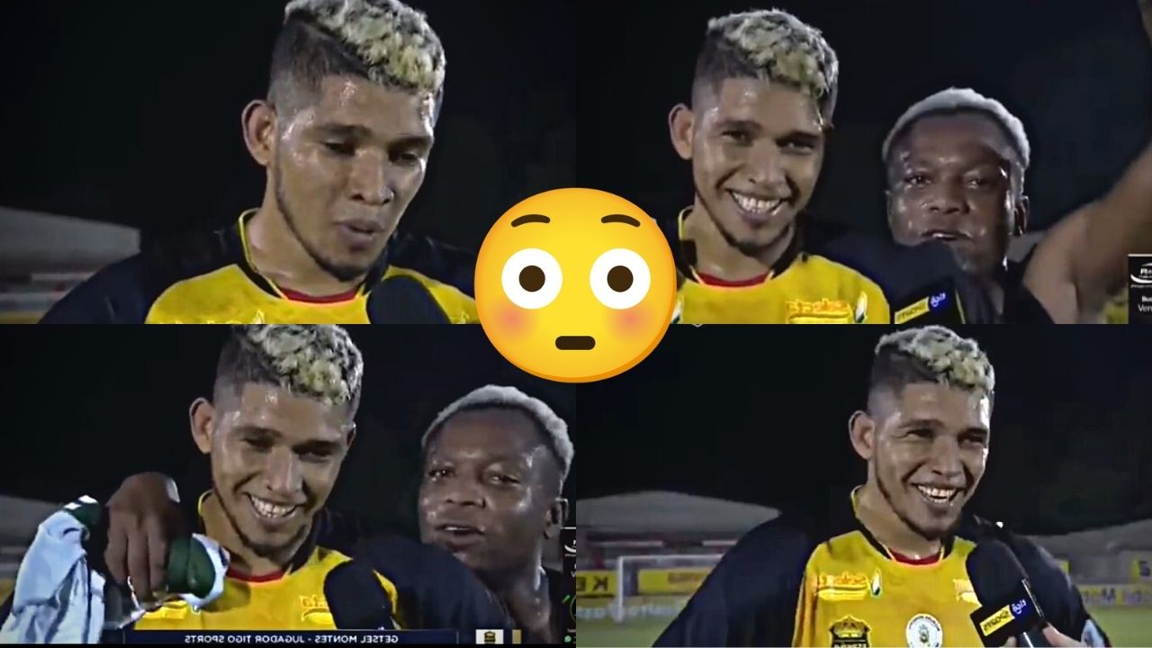 Kevin Álvarez hace 'declaración de amor' en plena entrevista de Getsel Montes