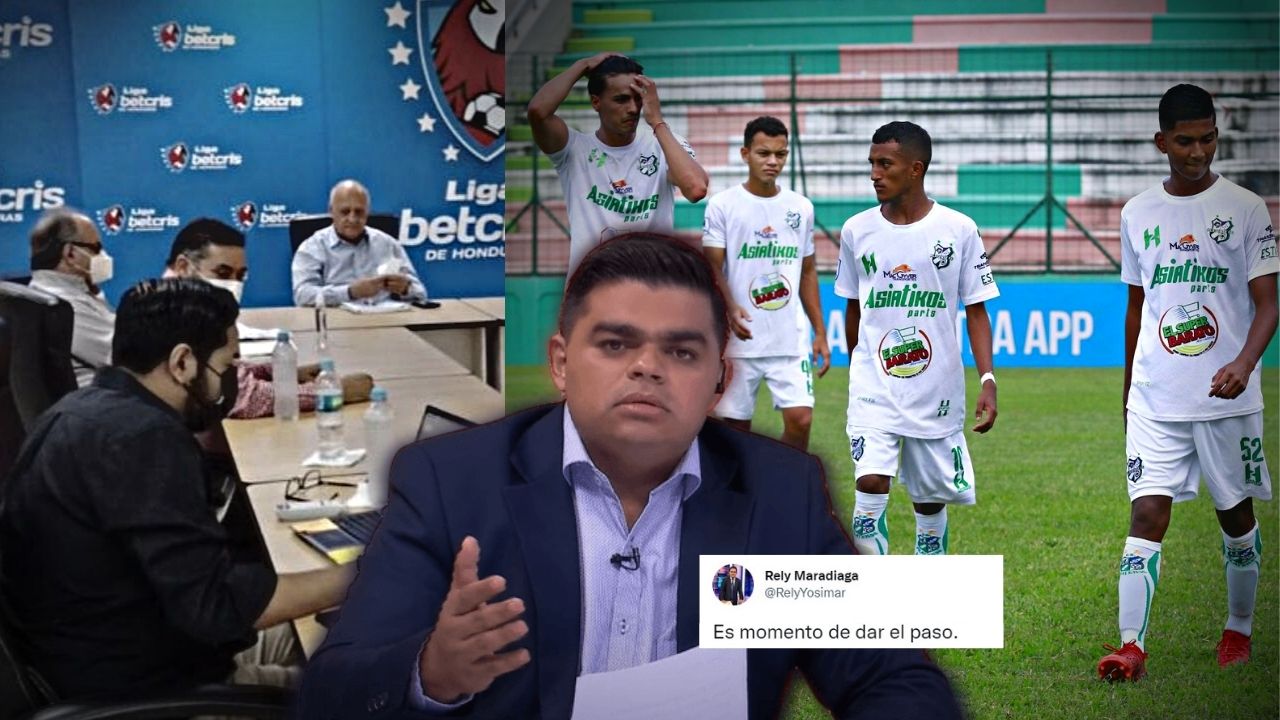 Rely Maradiaga señala el urgente paso que debe dar la Liga Nacional tras el descenso de Platense