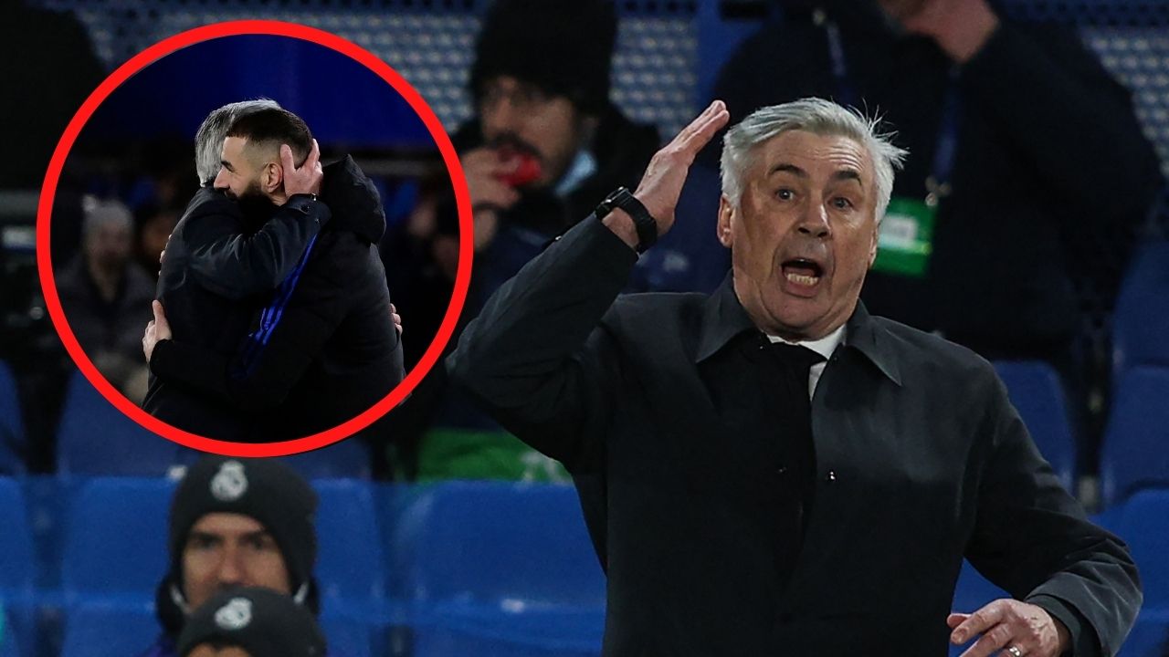 El peculiar elogio de Ancelotti a Karim Benzema: 'Es como el vino'