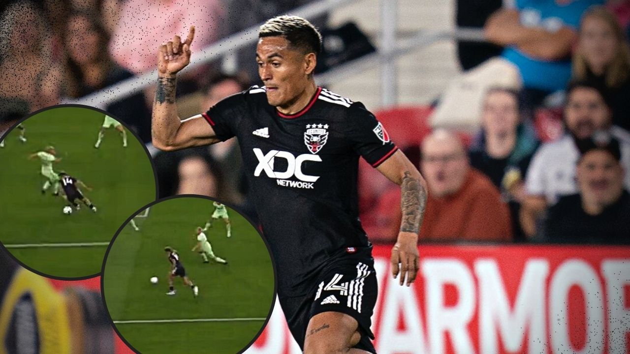 ¡Torero! Andy Najar saca sus mejores regates y el DC United así cataloga al catracho
