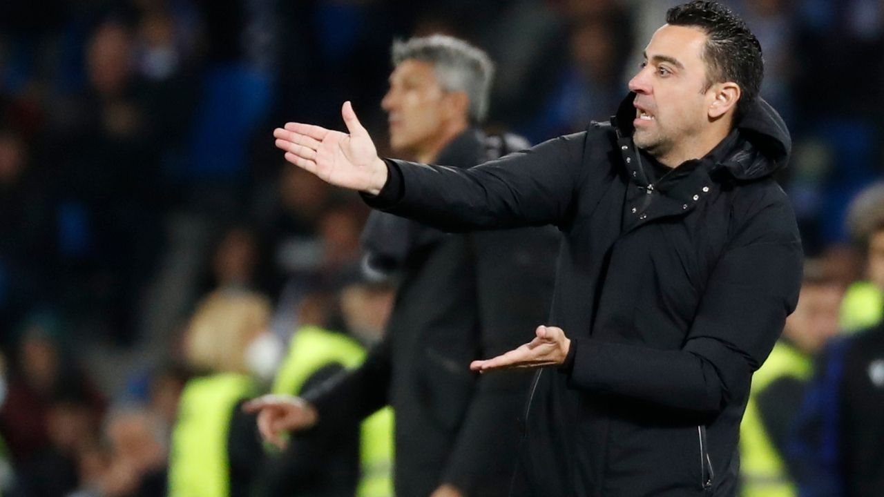 Xavi, 'satisfecho' con el resultado, pero no con el juego de su equipo