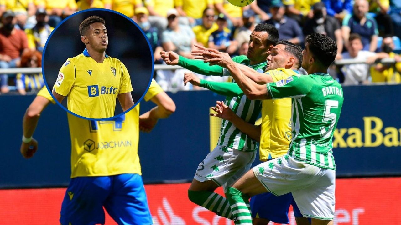 ¿Y Choco Lozano? Betis le remonta al Cádiz y se acerca al descenso en España