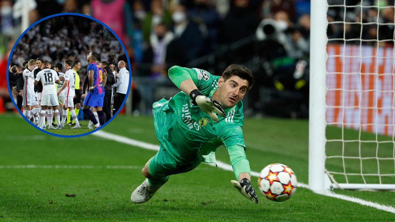 El dardo de Courtois al Barcelona tras su fracaso en Europa League: 'El 0-4 fue una casualidad'