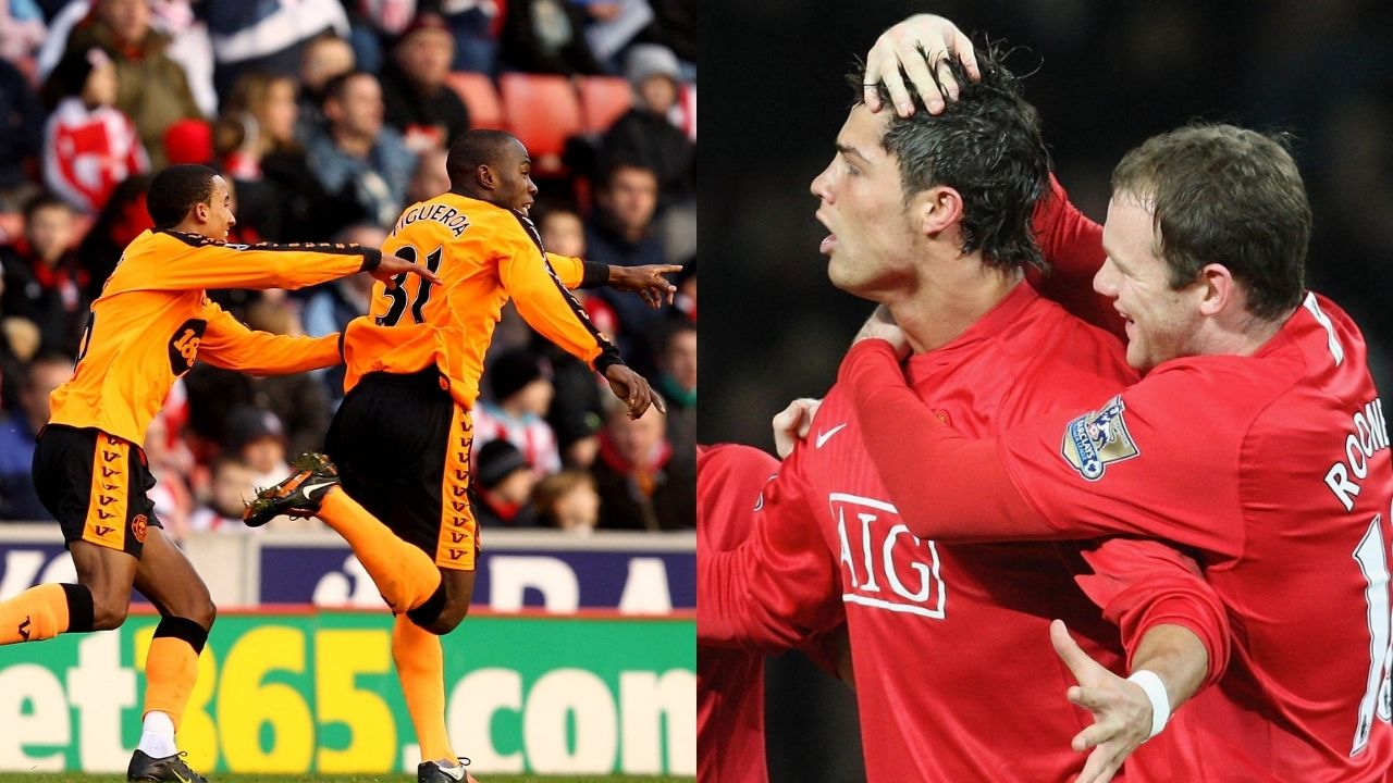 Maynor Figueroa y Cristiano Ronaldo se disputan el mejor tiro libre en la historia de la Premier League