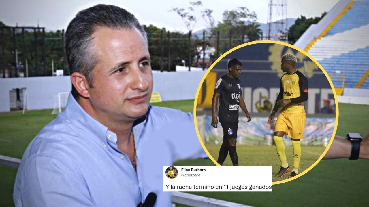 ¿Se molestó? Elías Burbara reacciona al 'frenazo' de Real España en El Progreso que pone fin a su histórica racha