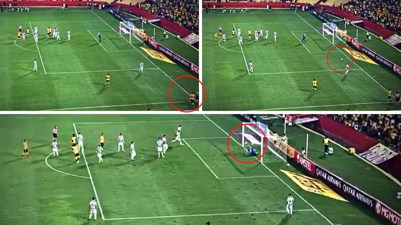 Jugador de Barcelona realiza el gol olímpico más descarado en la historia del fútbol