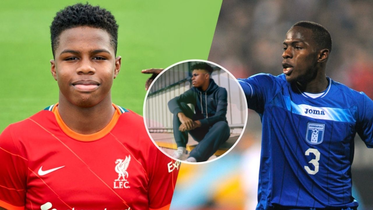 Hijo de Maynor Figueroa firma contrato con prestigiosa marca deportiva alemana