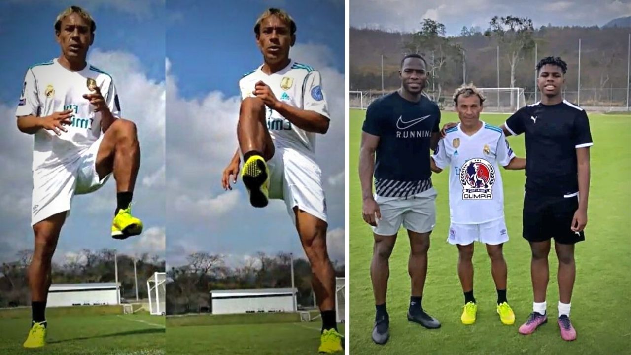 Javier Portillo sirve como ejemplo para el hijo de Maynor Figueroa en plenas vacaciones