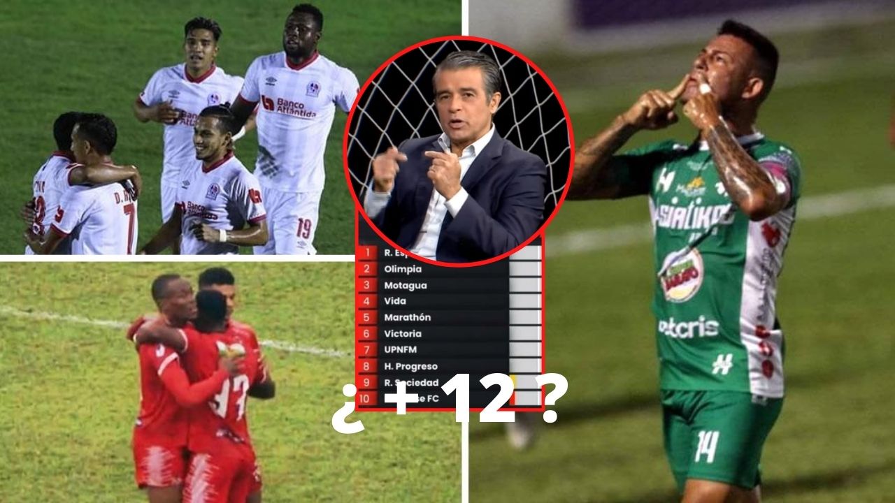 ¿12 equipos? Juan Carlos Pineda lanza dura crítica a Liga Nacional respecto a la propuesta