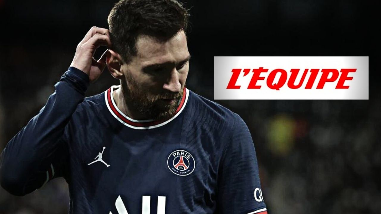 Lionel Messi catalogado como el peor jugador de PSG en la temporada por diario francés