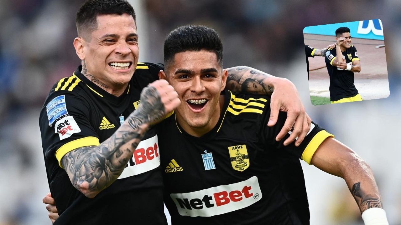 EXCLUSIVA: El inesperado deseo de Luis Palma tras anotar su primer gol en Europa con el Aris de Grecia
