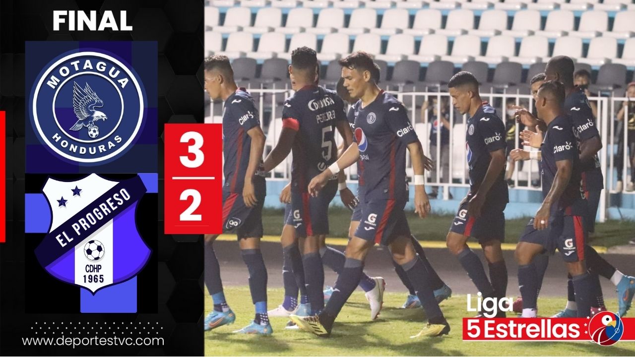¡Sufriendo! Motagua sacó su tercer triunfo al hilo, pero sudando más de la cuenta ante el Honduras Progreso