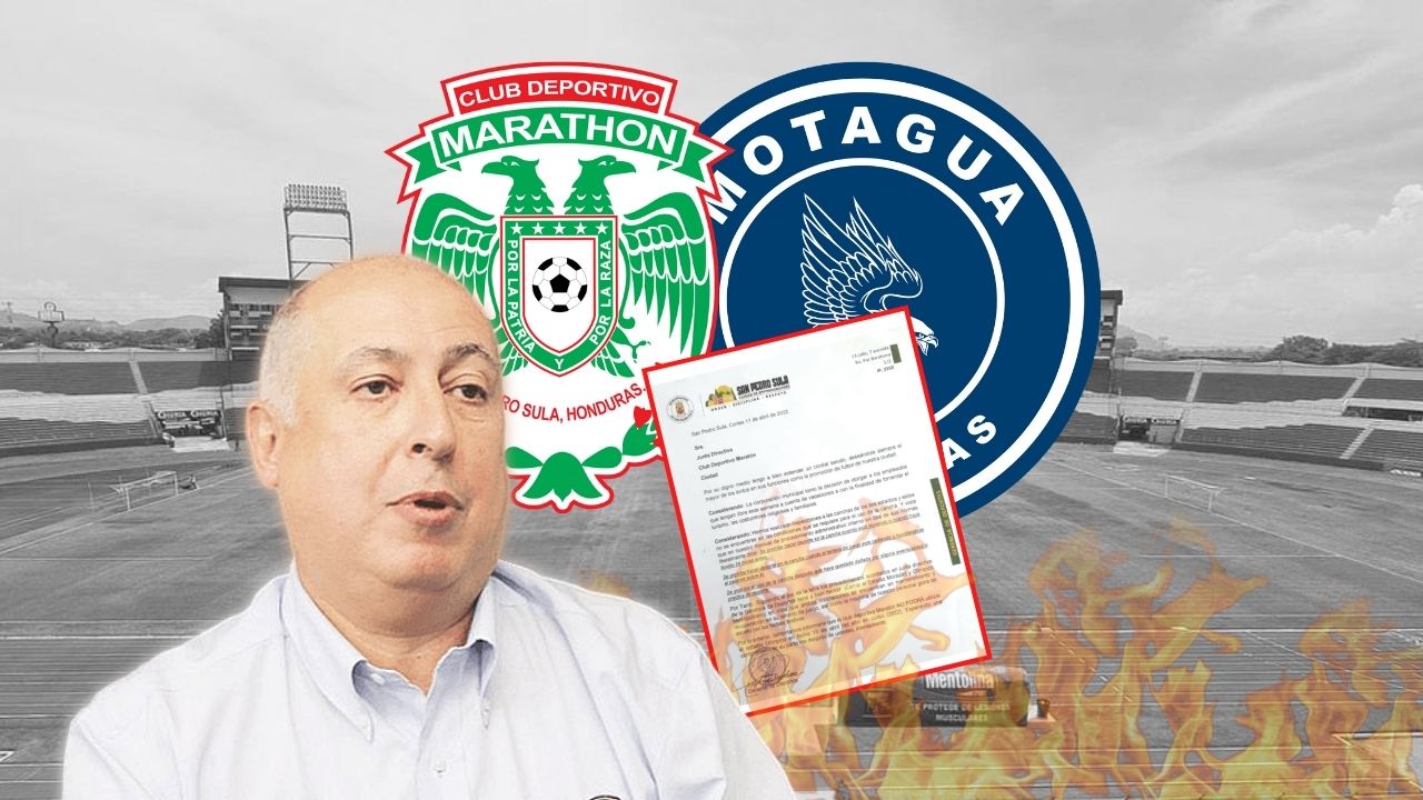 Motagua se queja por el cambio ante Marathón y atiza contra la Liga Nacional