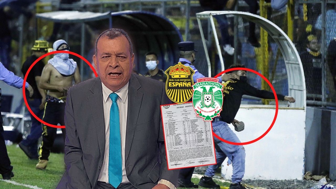 Orlando Ponce expone los ejemplares castigos que podría sufrir Real España y Marathón