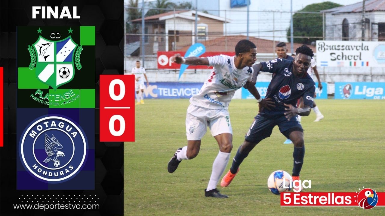 ¡Tendrá que esperar! Platense no pasa de un amargo empate ante Motagua en Puerto Cortés