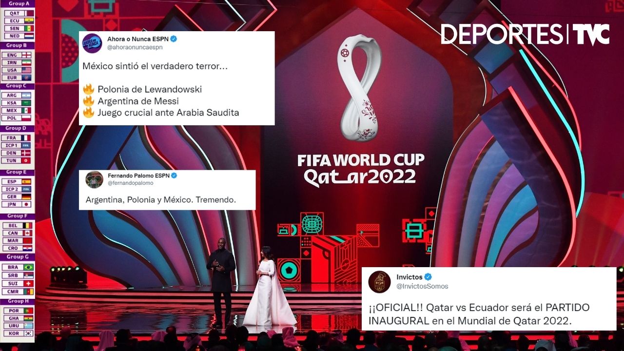 Así reaccionó la prensa internacional luego del sorteo del Mundial Qatar 2022