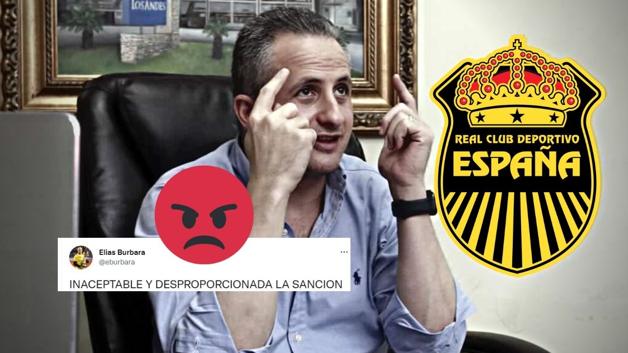 La indignación de Real España luego de conocer la sanción tras el clásico sampedrano