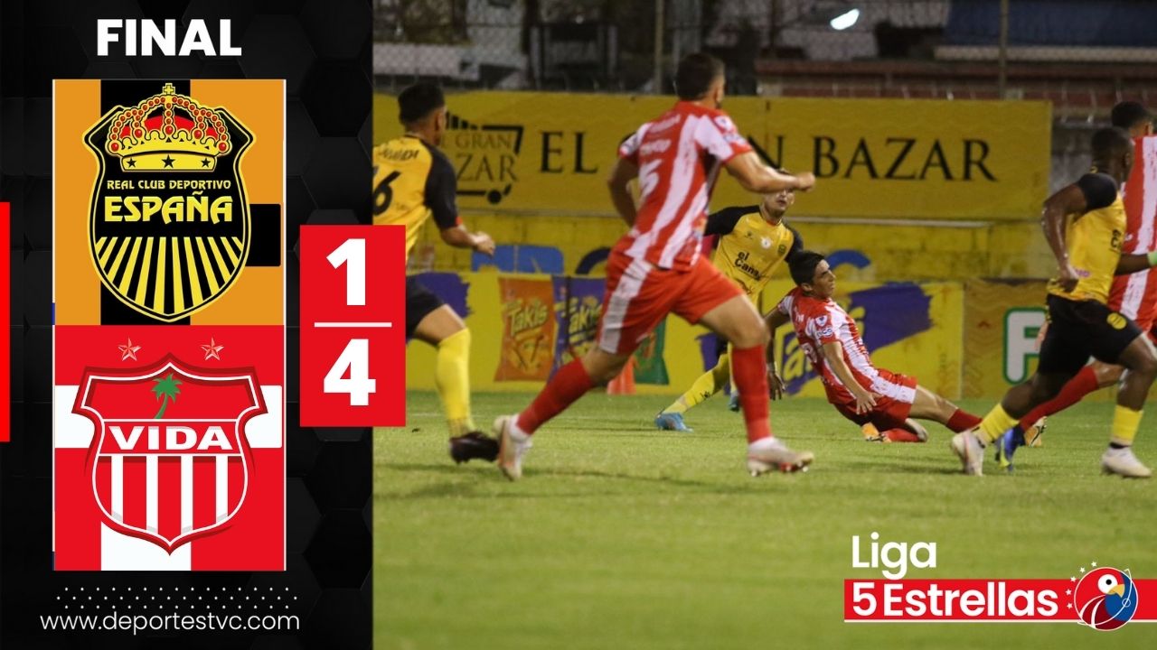 ¡Adiós al invicto! Vida fulmina a Real España y se mete en liguilla del Clausura 2022