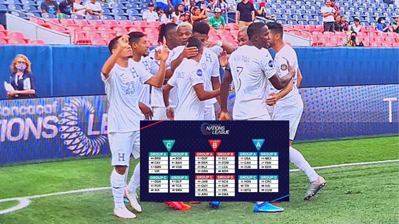 Oficial: Honduras confirma su lugar en el sorteo de la Nations League de Concacaf