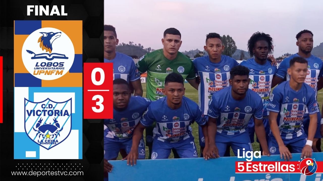 ¡Conexión Vega! Victoria no afloja y vence a Lobos UPN que se hunde en la tabla
