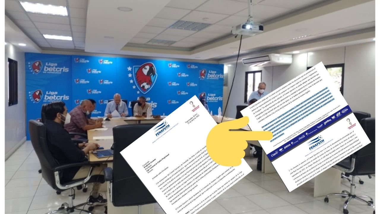 ¡OFICIAL! Esta es la resolución que Fenafuth envió a la Liga Nacional sobre el caso del descenso