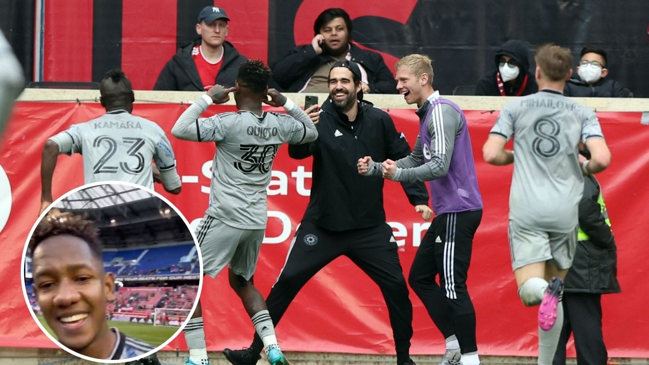 El pletórico gesto de Romell Quioto con un hondureño tras su nuevo gol en el CF Montreal