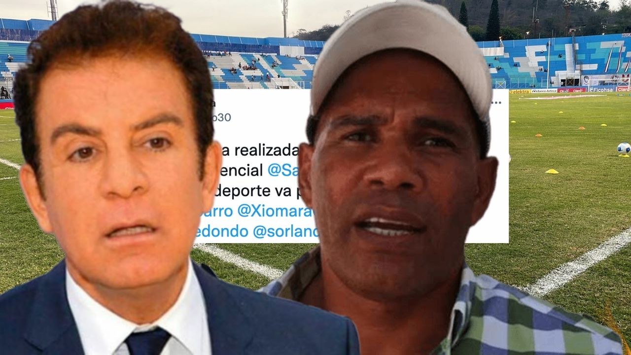Salvador Nasralla visita al comisionado de Deportes y este comparte su reacción