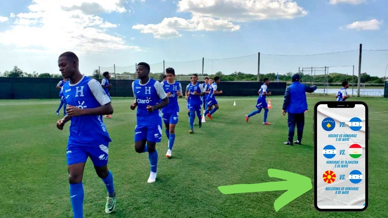 Selección de Honduras ya conoce la fecha de sus tres partidos en Europa