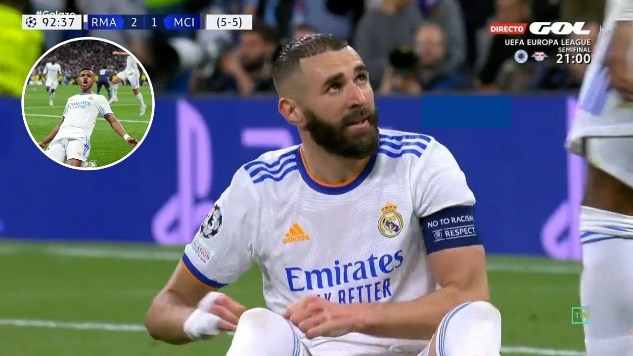El noble gesto que tuvo Benzema con Rodrygo para que hiciera un Hat Trick, pero no fue aceptado
