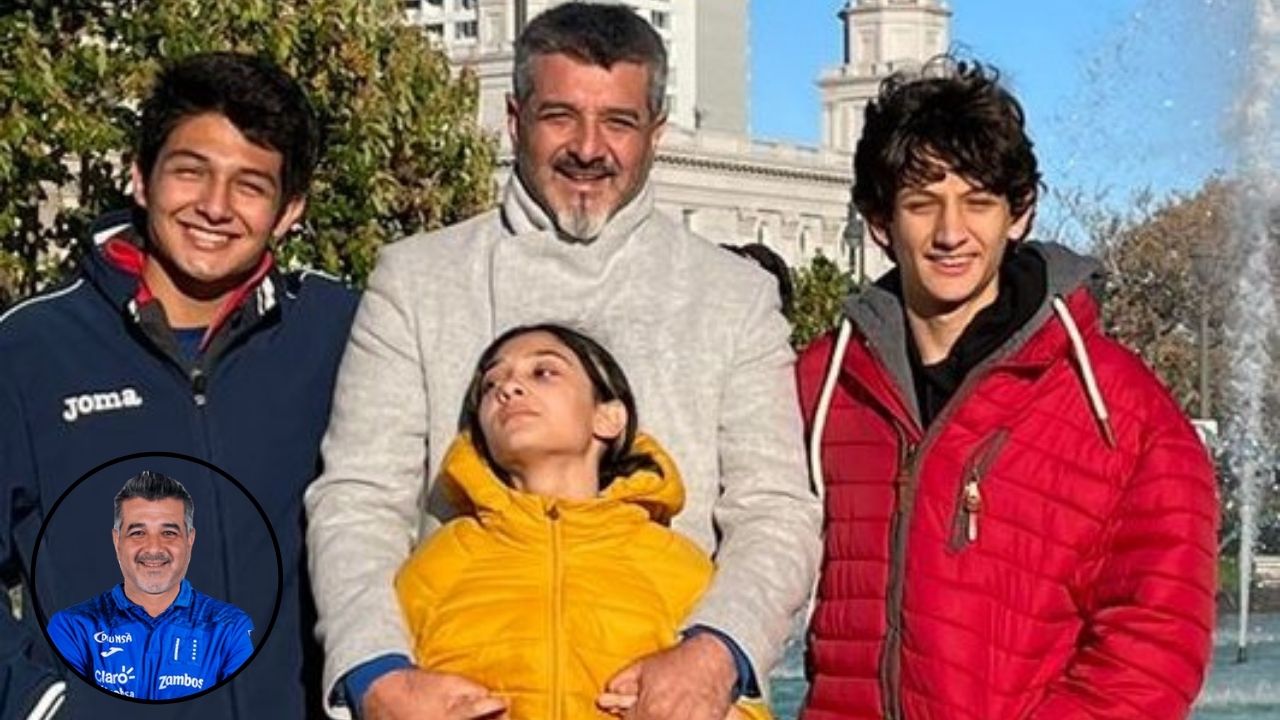 Hijos de Diego Vazquez enloquecen tras nombramiento de su padre en la H y dejan fuerte mensaje