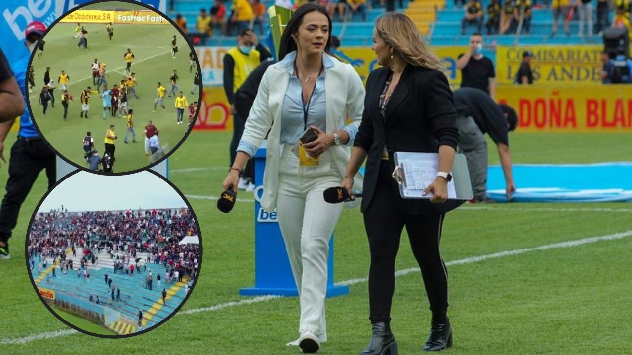 Los momentos angustiosos que Isabel Zambrano y Tanya Rodríguez vivieron en el estadio Olímpico