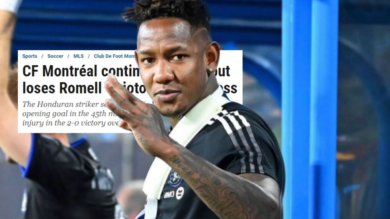 Prensa de Montreal revela el estado de gravedad de la lesión de Romell Quioto