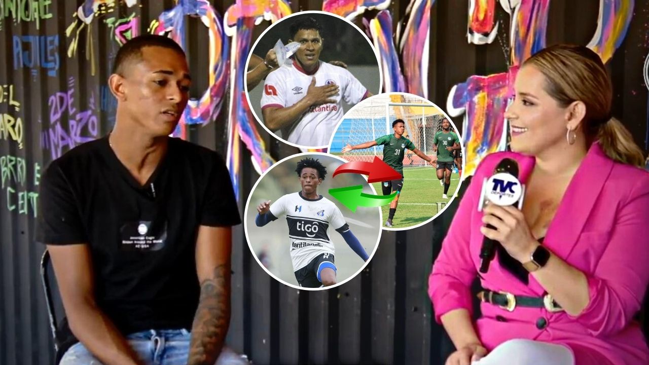 Cristian Sacaza revela las ofertas de ligas europeas y los jugadores hondureños que admira, ¿qué habla con Romell Quioto?