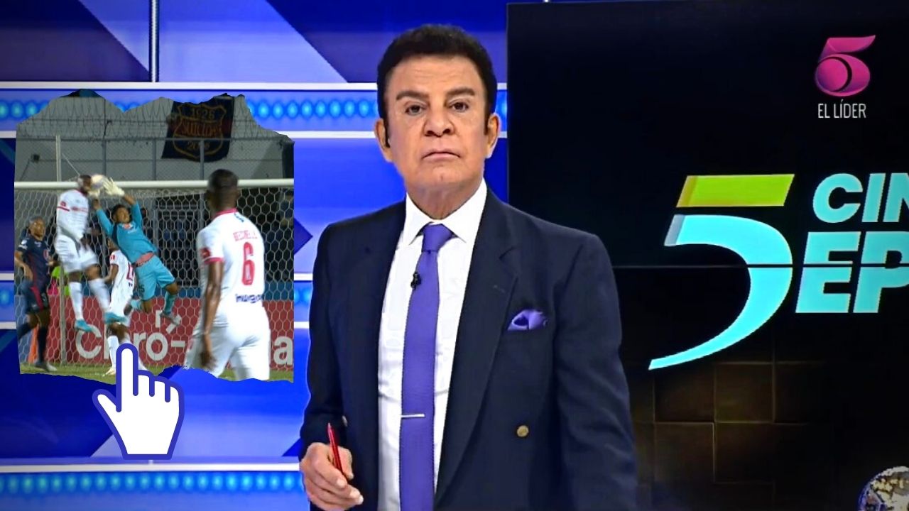 Salvador Nasralla acaba la polémica por jugada de gol invalidado al Olimpia contra Motagua