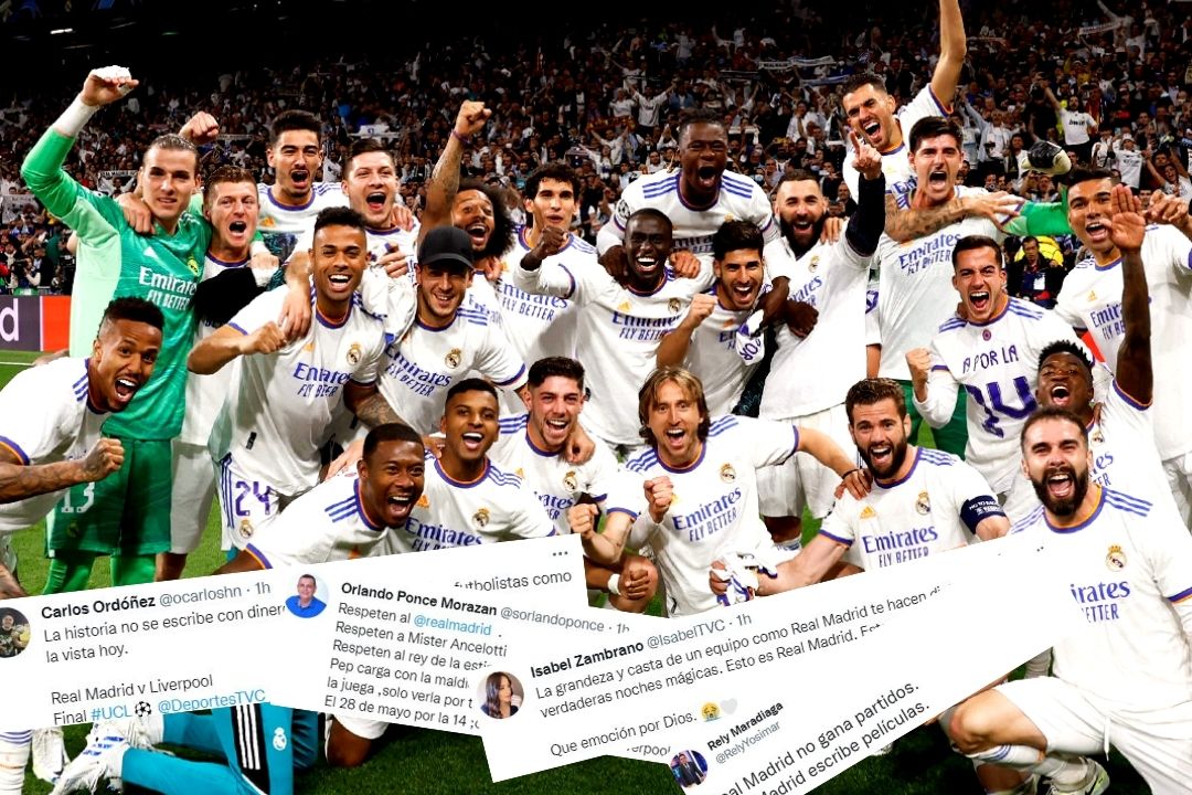 Staff de DeportesTVC se rinde ante Real Madrid tras su clasificación a la final de Champions