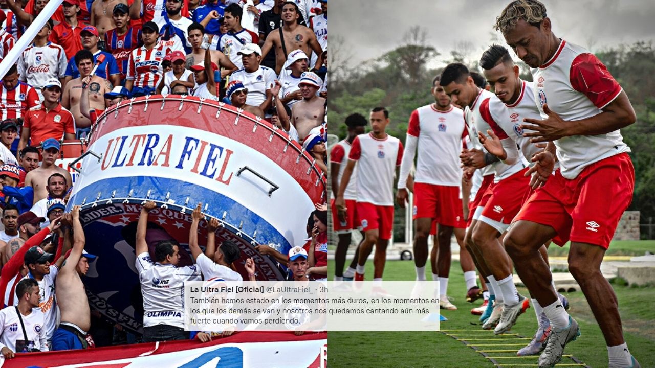 La exigencia de la afición de Olimpia al equipo previo a encarar la Liguilla