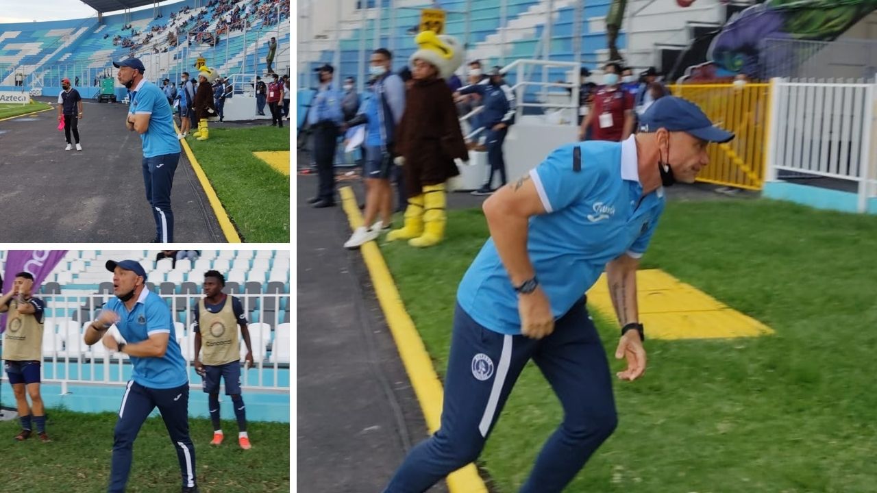 La pasión desbordada con la que el preparador físico de Motagua, Juan Bertani vive los partidos del Ciclón ¡Y se viene el clásico!