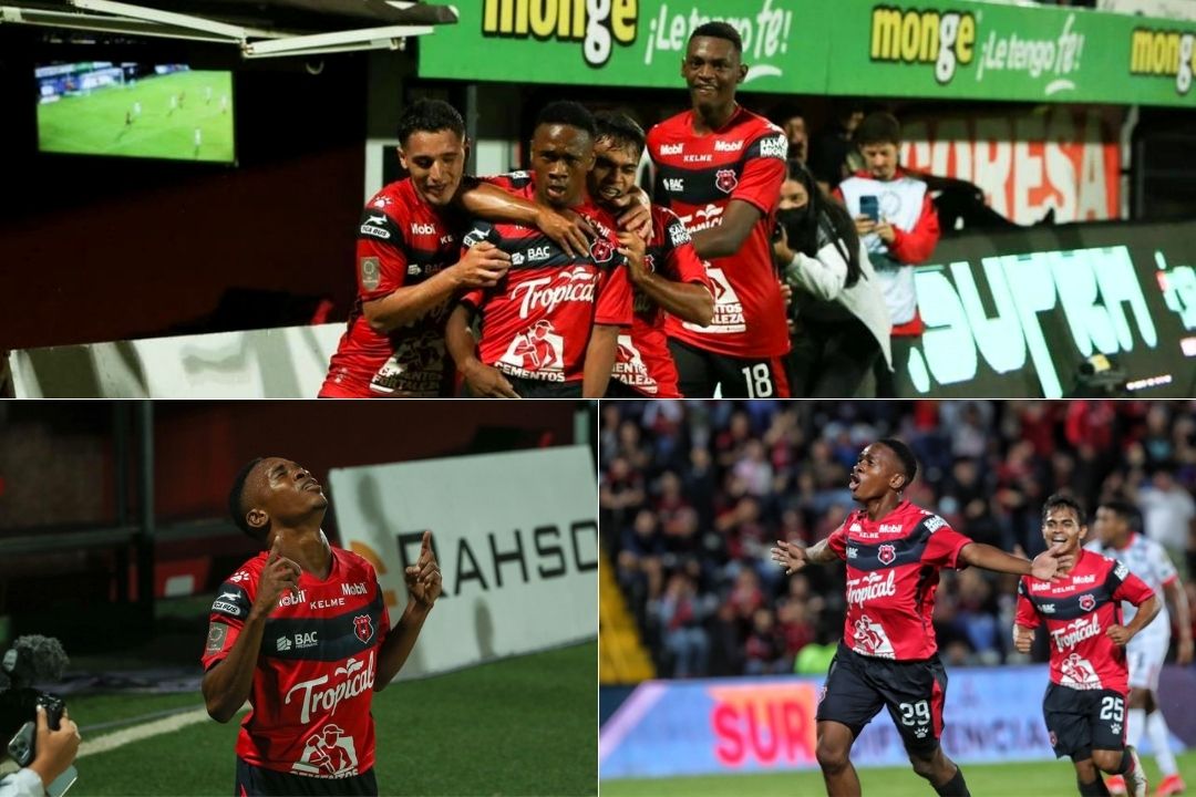 Con gol de un hondureño Alajuelense le gana al San Carlos en la Liga de Costa Rica