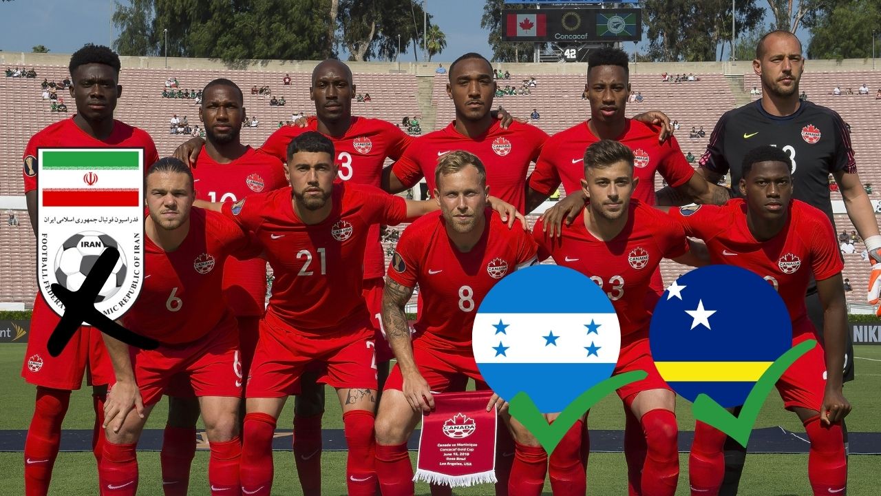 Canadá cancela el amistoso contra Irán, ahora solo piensa en Curazao y Honduras