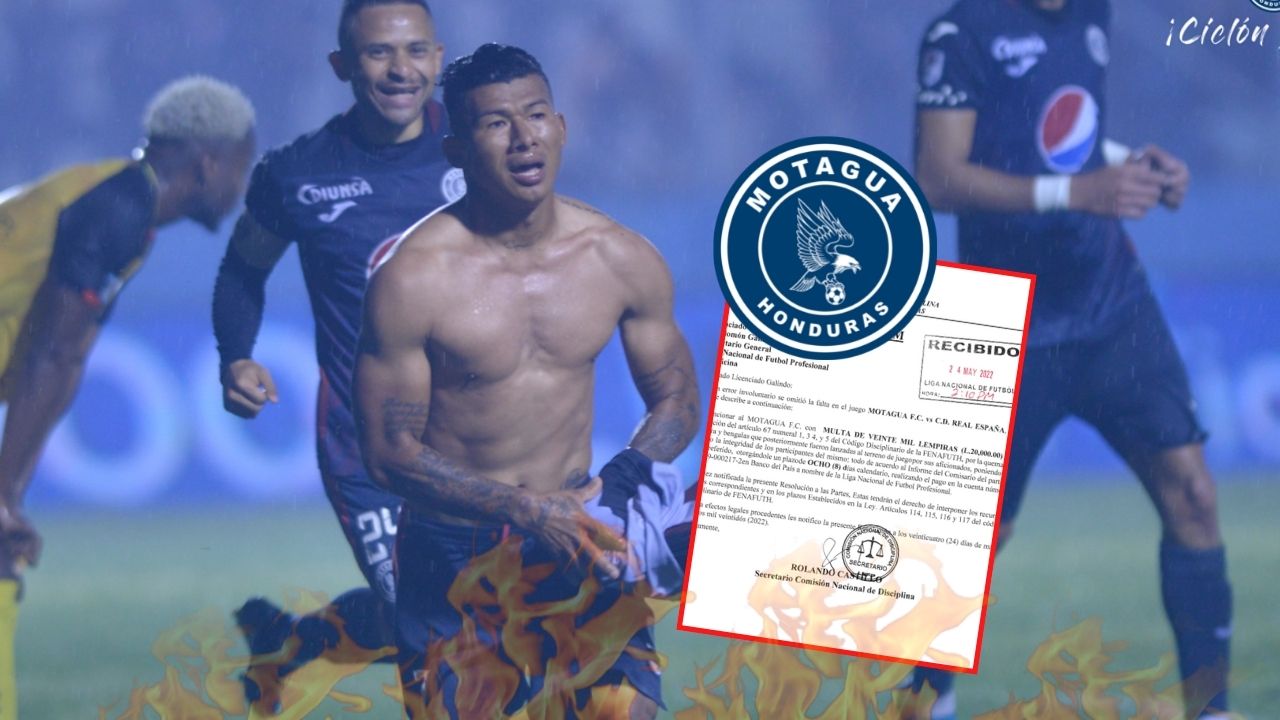 Motagua recibe drástico castigo por parte de la Comisión de Disciplina tras la final ante Real España