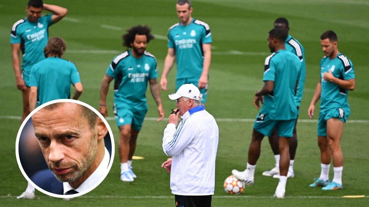 El presidente de la UEFA le tira dardo al Real Madrid tras lo sucedido en el 'caso Mbappé'