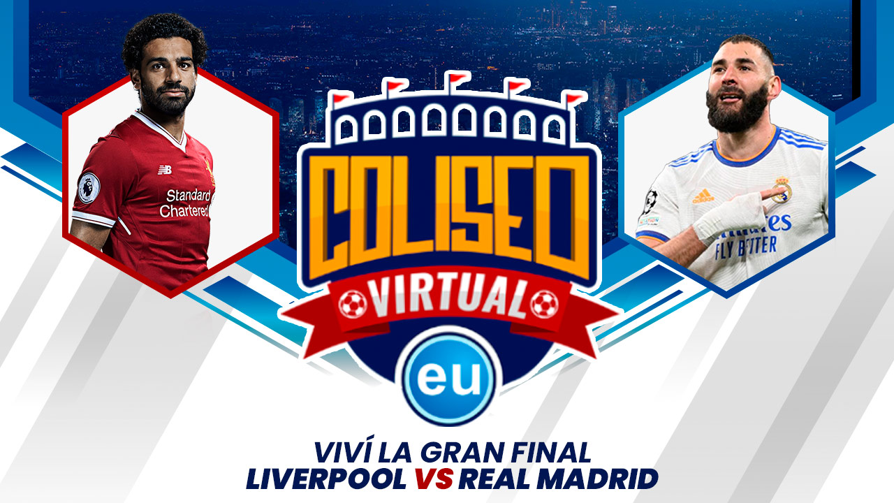 Los sampedranos podrán ver la final entre Liverpool y Real Madrid en el Coliseo Virtual desde Expocentro