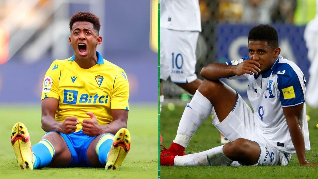 El terrible promedio de goles del Choco Lozano en España y con la Selección de Honduras