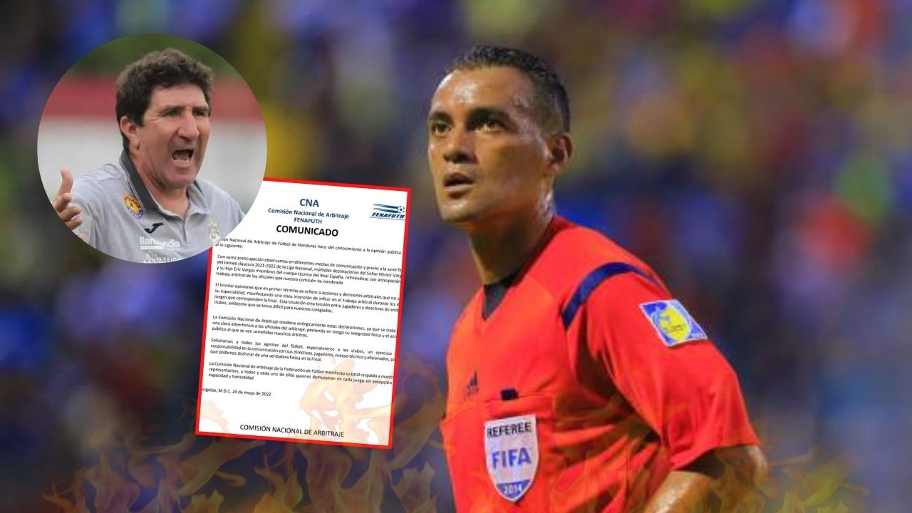 Comisión de Arbitraje emite  comunicado tras las polémicas declaraciones de Héctor Vargas