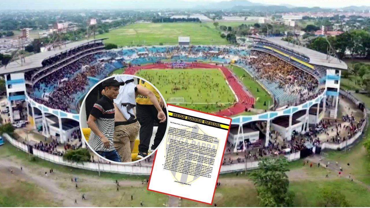 Revelan la razón por la que la barra de Real España invadió el Estadio Olímpico